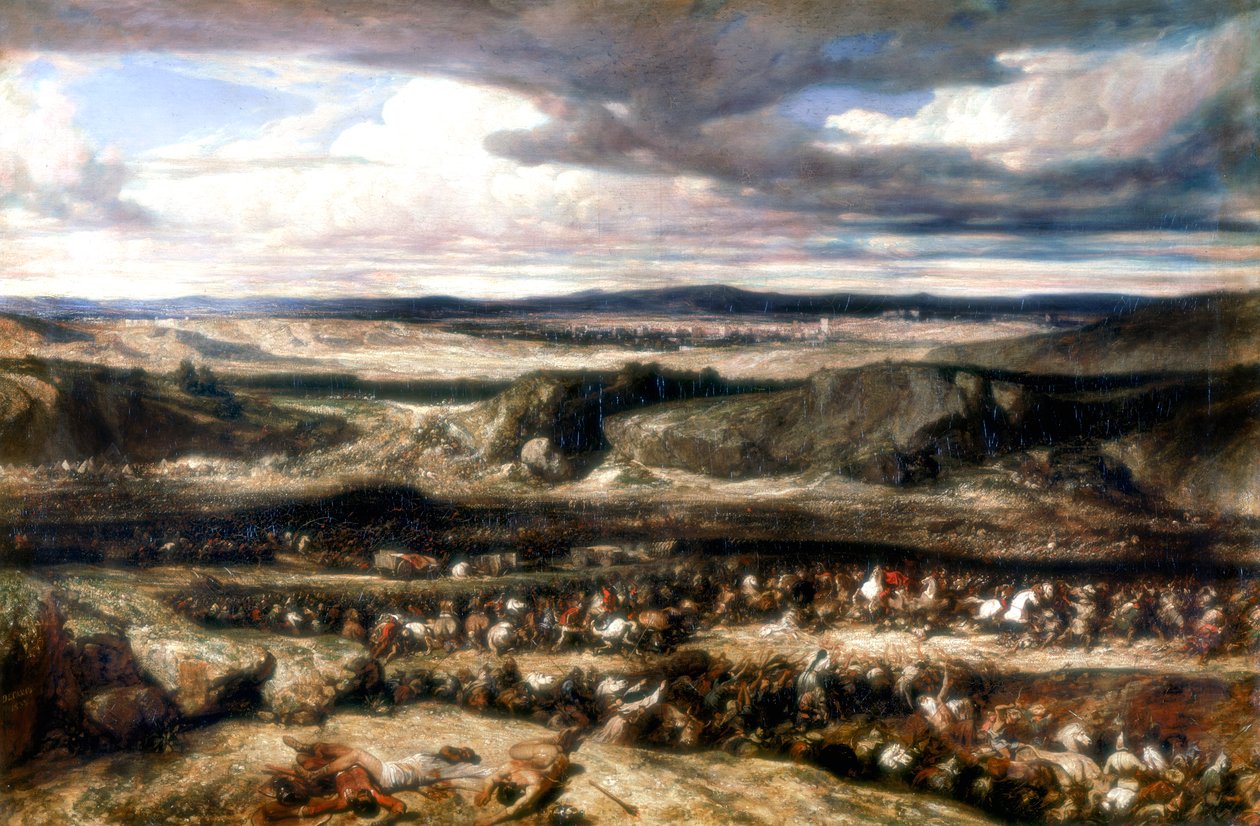 Porážka Cimbres, 1833 od Alexandre Gabriel Decamps