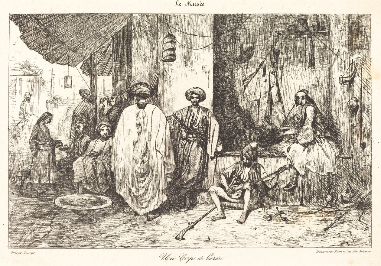 Strážnice od Alexandre Gabriel Decamps