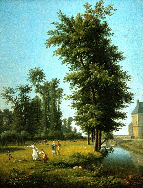 Pohled na louku od Alexandre Hyacinthe Dunouy