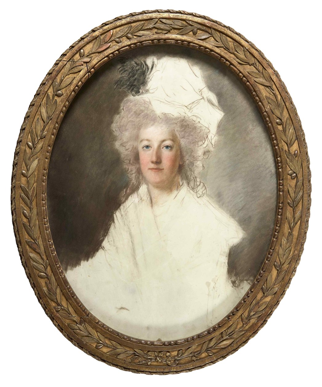 Portrét francouzské královny Marie Antoinetty 1755-1793, 1791-1792. od Alexandre Kucharski
