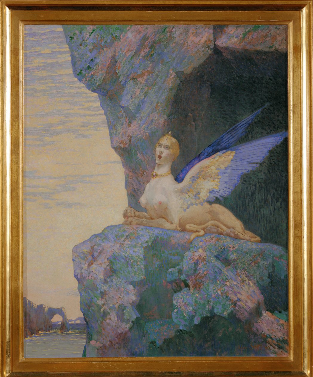 Zoufalství Chiméry (malba na plátně) od Alexandre Seon