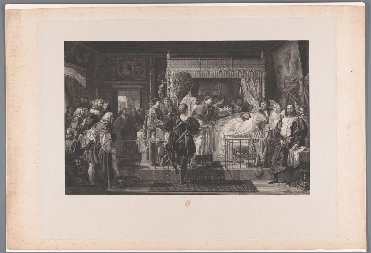 Pocta mrtvole Raphaela od Alexandre Vincent Sixdeniers