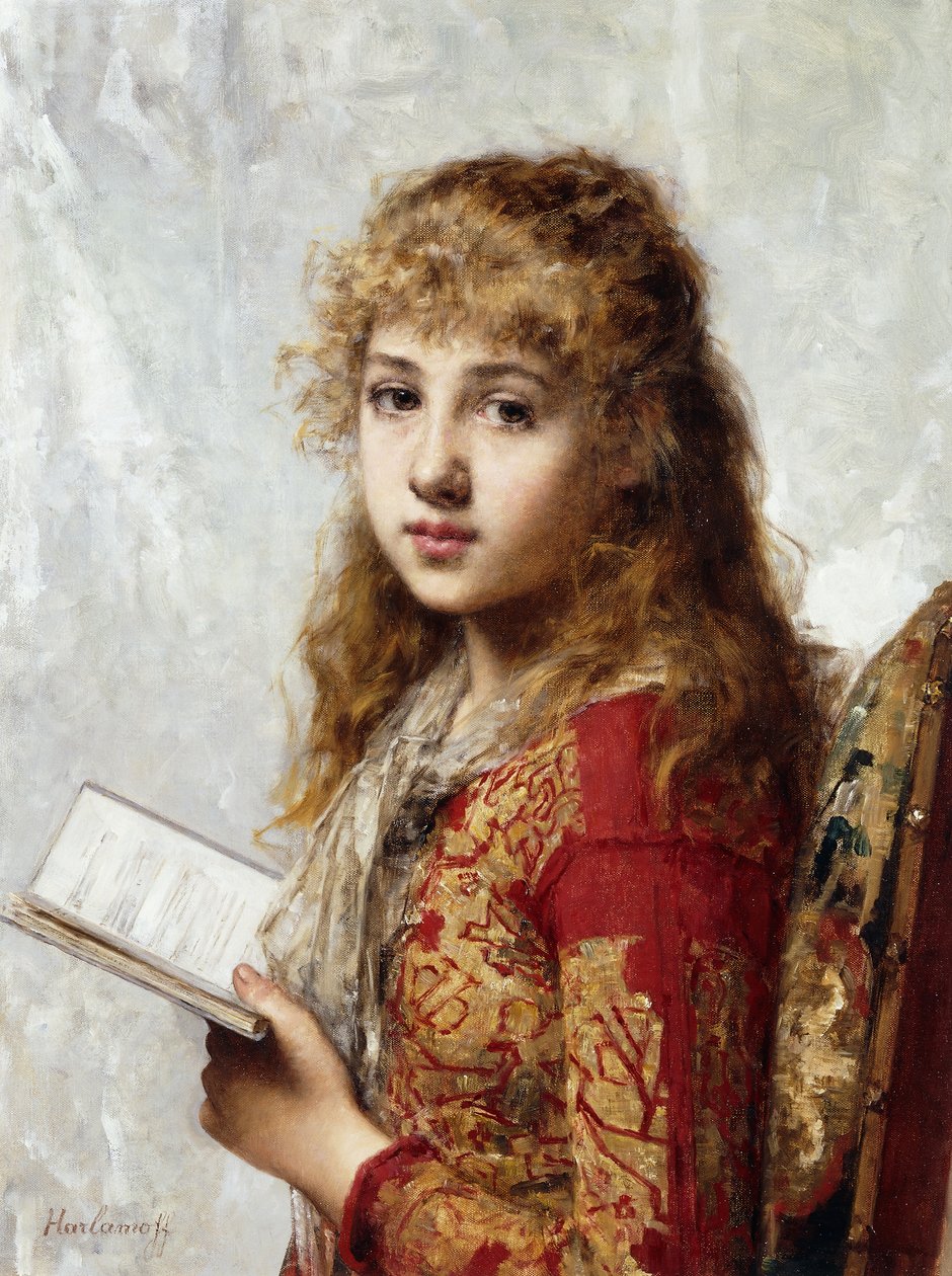 Rozjímání, od Alexei Alexevich Harlamoff