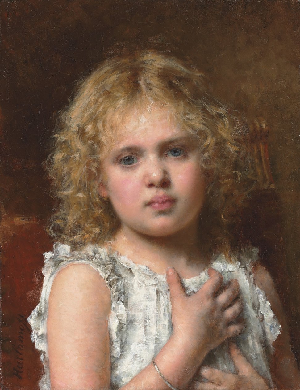 Denní sny, c. 1890 od Alexei Alexevich Harlamoff