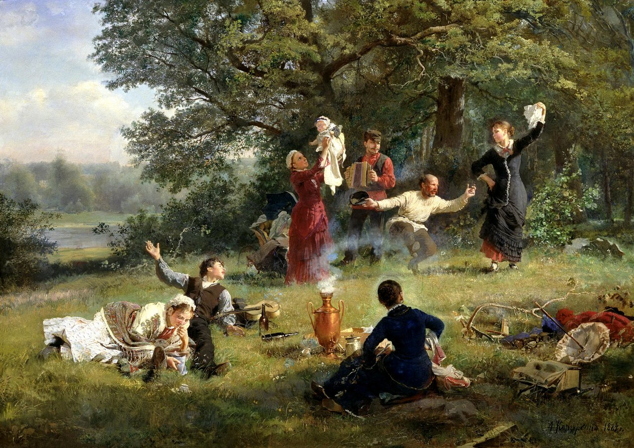 Neděle, 1884. od Alexei Ivanovich Korzukhin