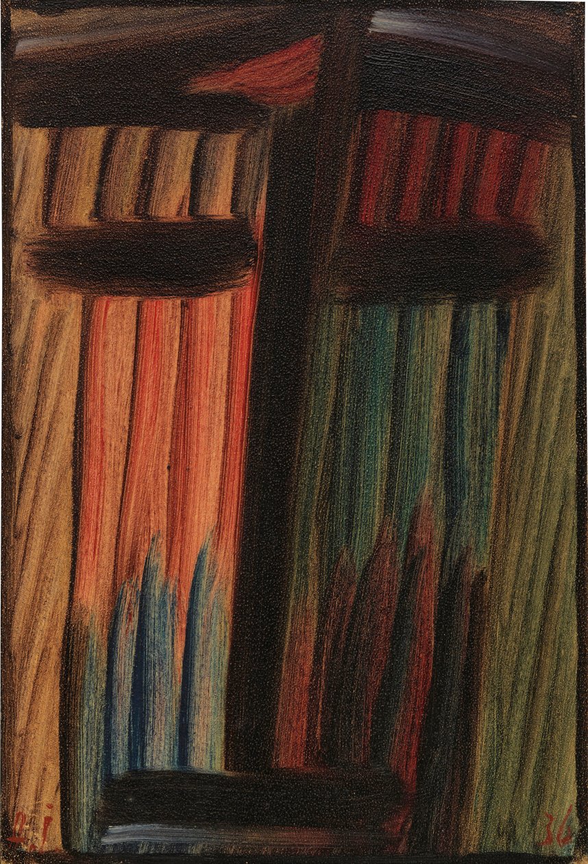 Velká meditace listopad, 1936, č. 17, 1936. od Alexei Javlensky von