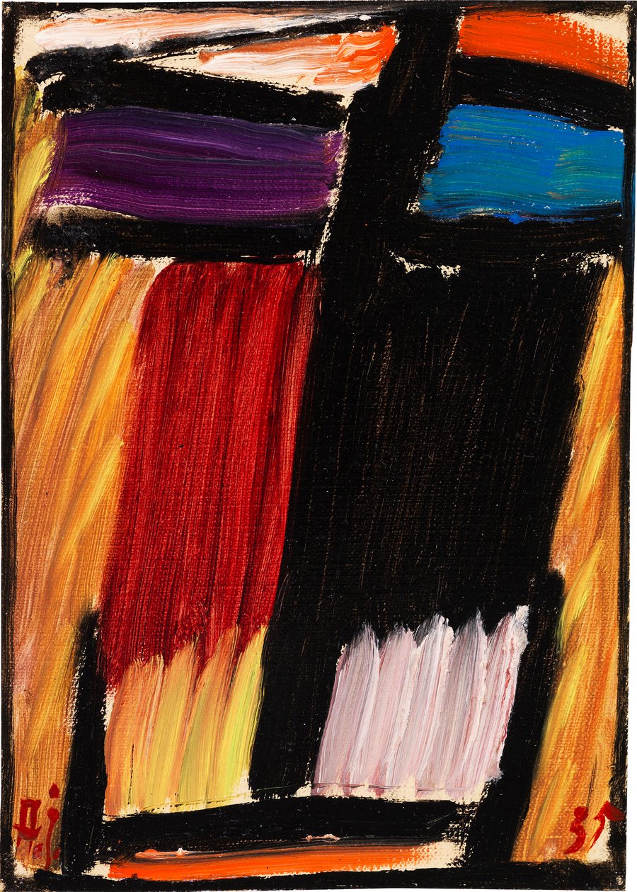 Meditace, 1935. od Alexei Javlensky von