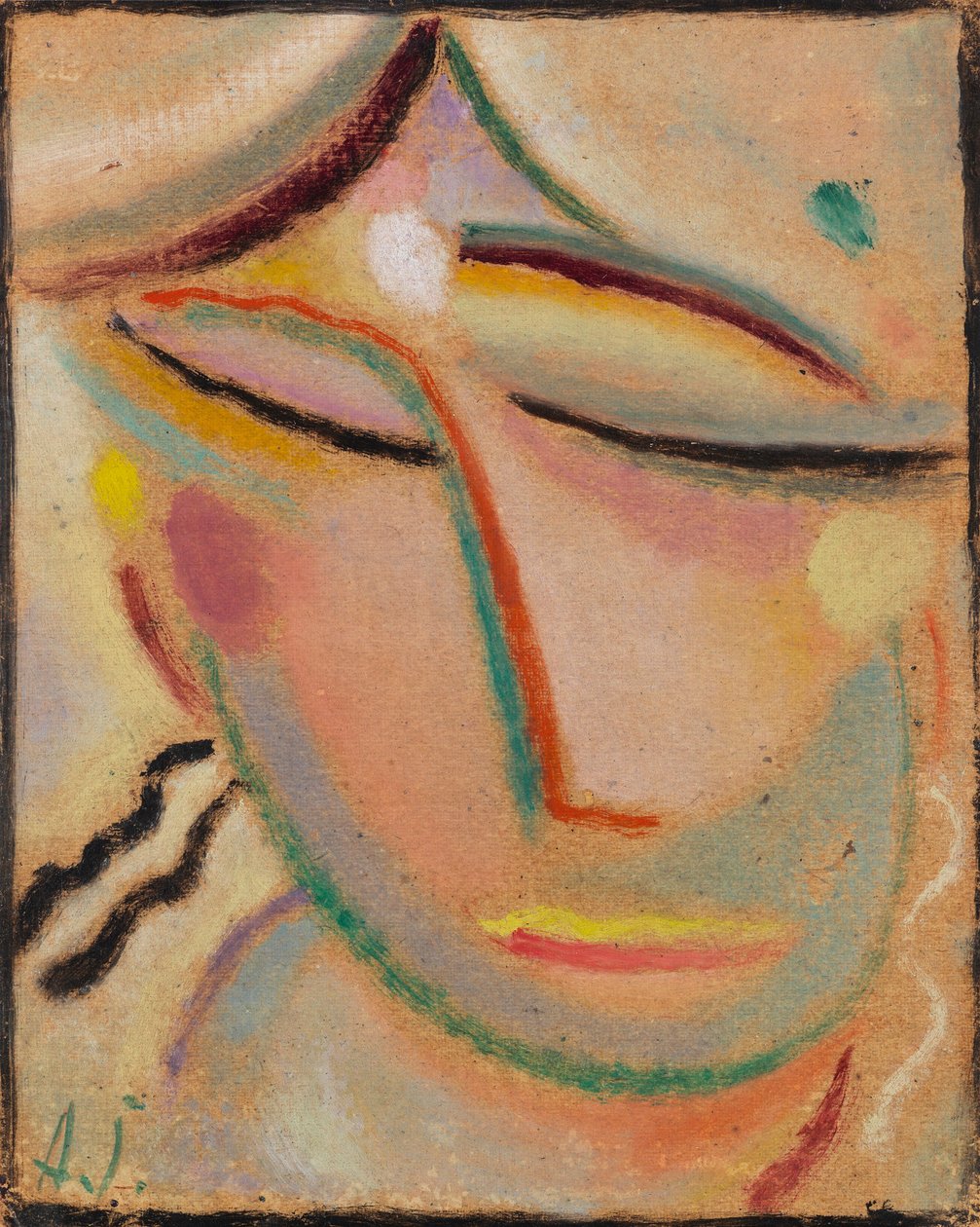 Malá hlava, c. 1922. od Alexei Javlensky von