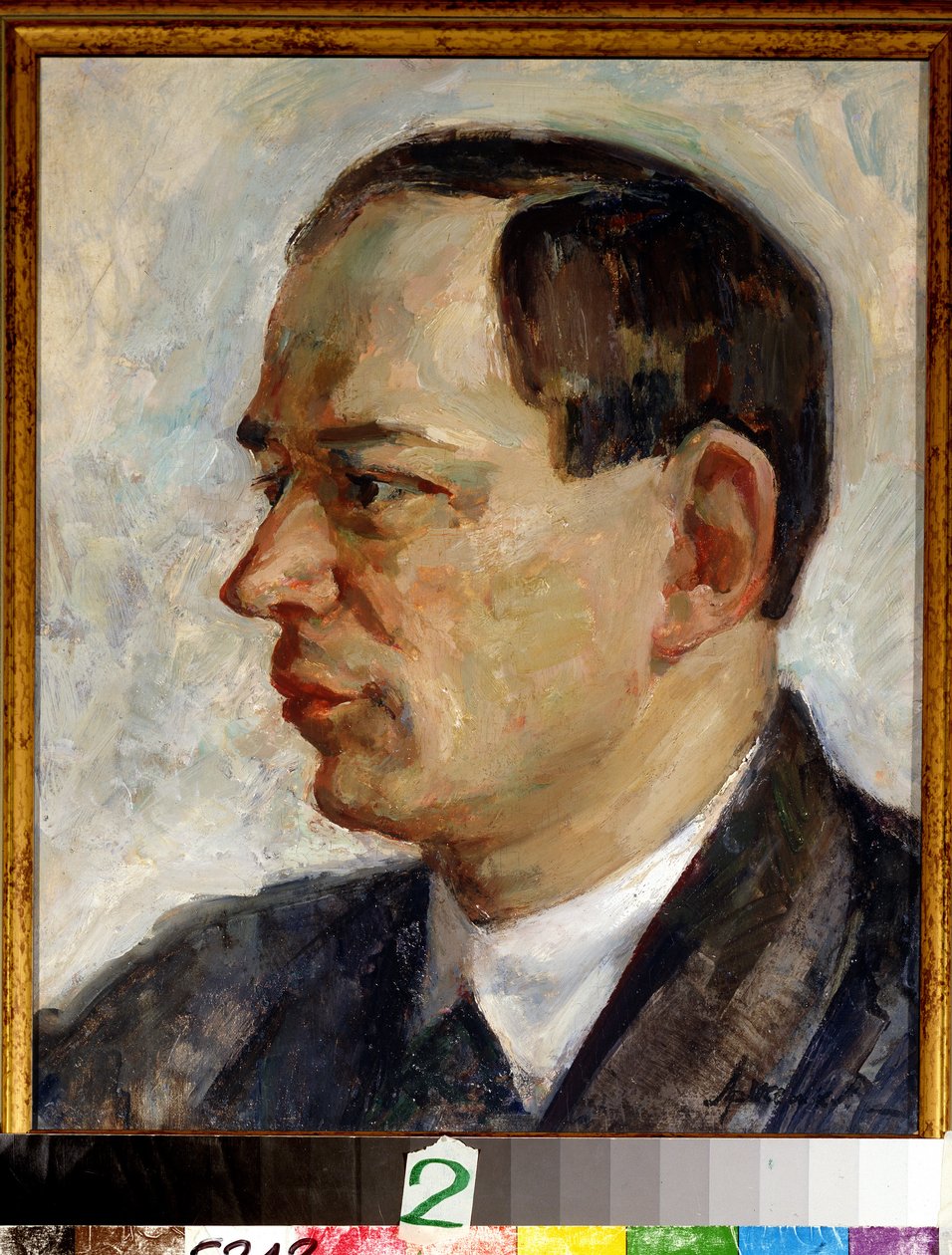 Portrét skladatele Vissariona Šebalina (1902-1963) od Alexei Nikolayevich Arzhenikov