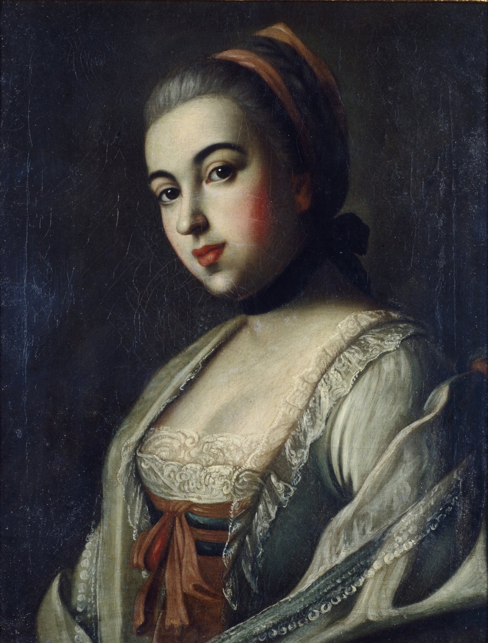 Portrét hraběnky Anny Vorontsové 1743-1769, 1761 od Alexei Petrovich Antropov