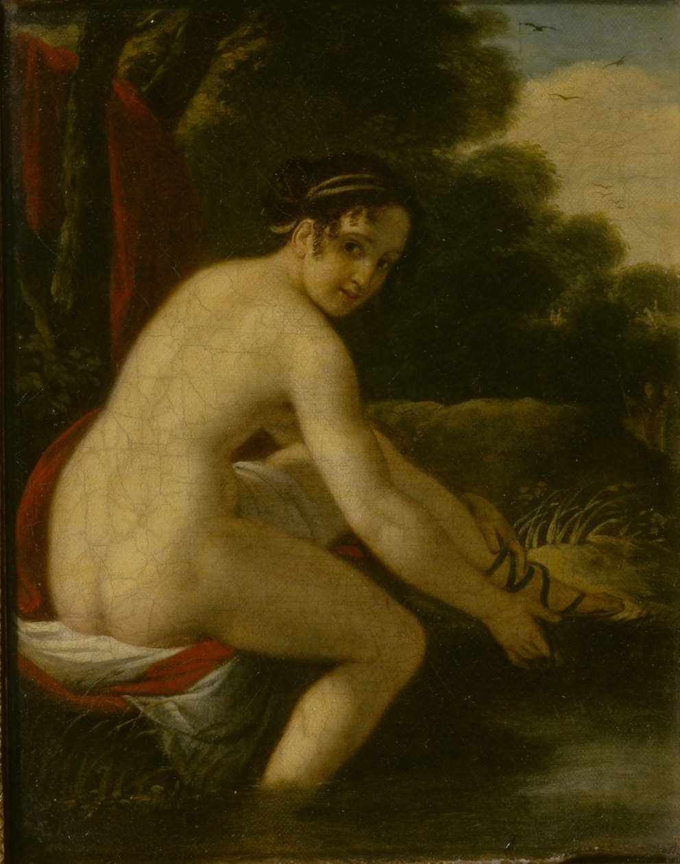 Susanna ve své koupeli, 1813 od Alexei Yegorovich Yegorov