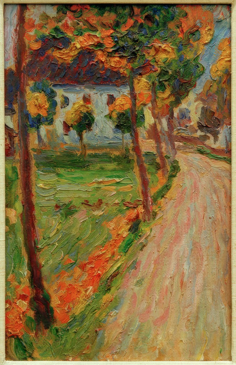 A. v. Jawlensky, Landstraße od Alexej von Jawlensky