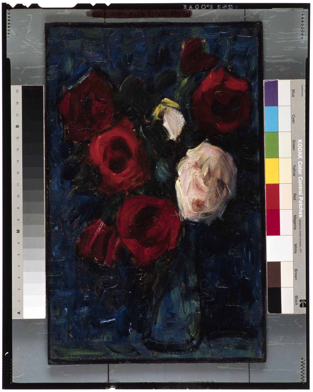 Velké zátiší: Roses II, 1937 od Alexej von Jawlensky