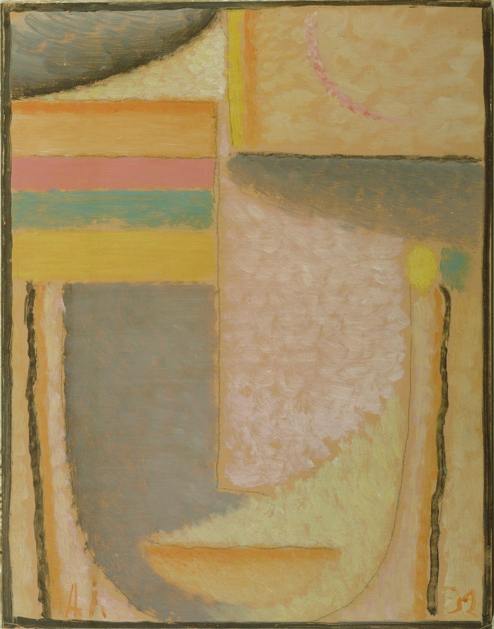 Poslední paprsek, 1931 od Alexej von Jawlensky