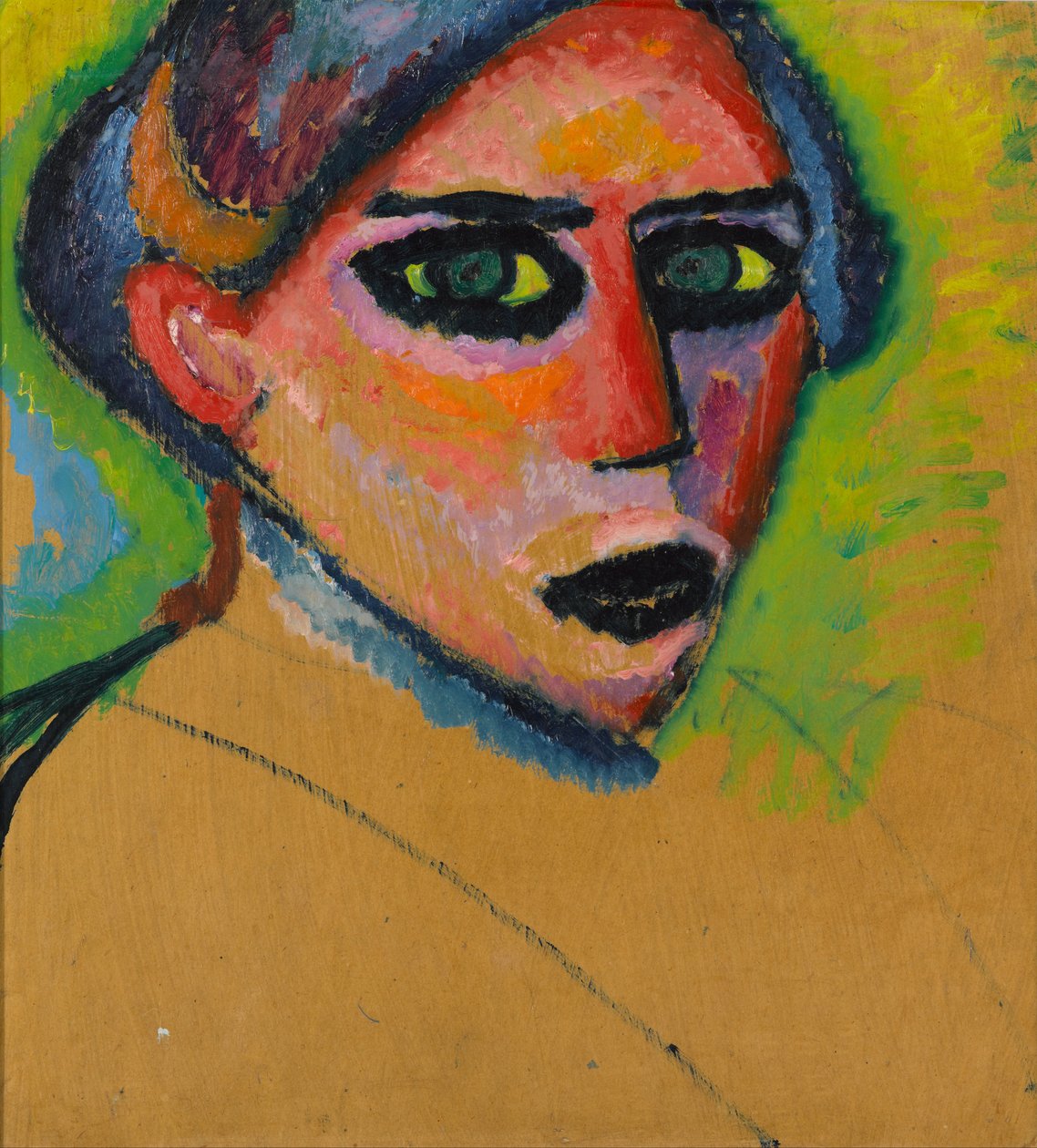 Ženská tvář od Alexej von Jawlensky