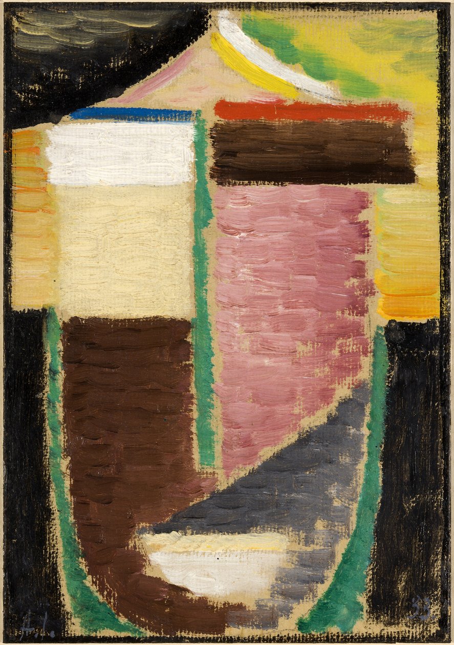 Abstraktní hlava, 1933 od Alexej von Jawlensky