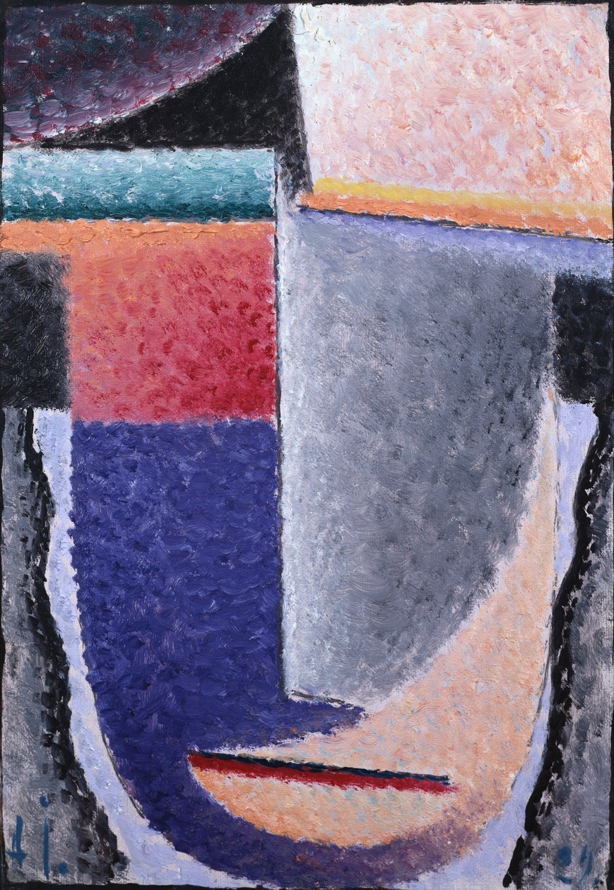 Velká hlava od Alexej von Jawlensky
