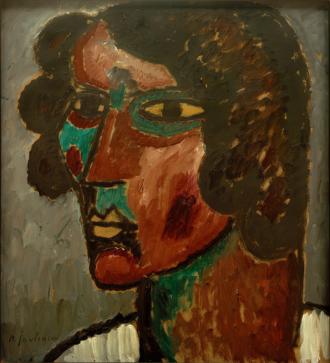 Portrét Sacharoffa od Alexej von Jawlensky