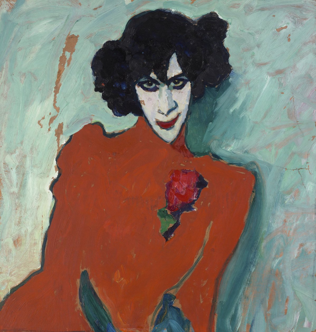 Portrét tanečníka Alexandra Sacharoffa od Alexej von Jawlensky