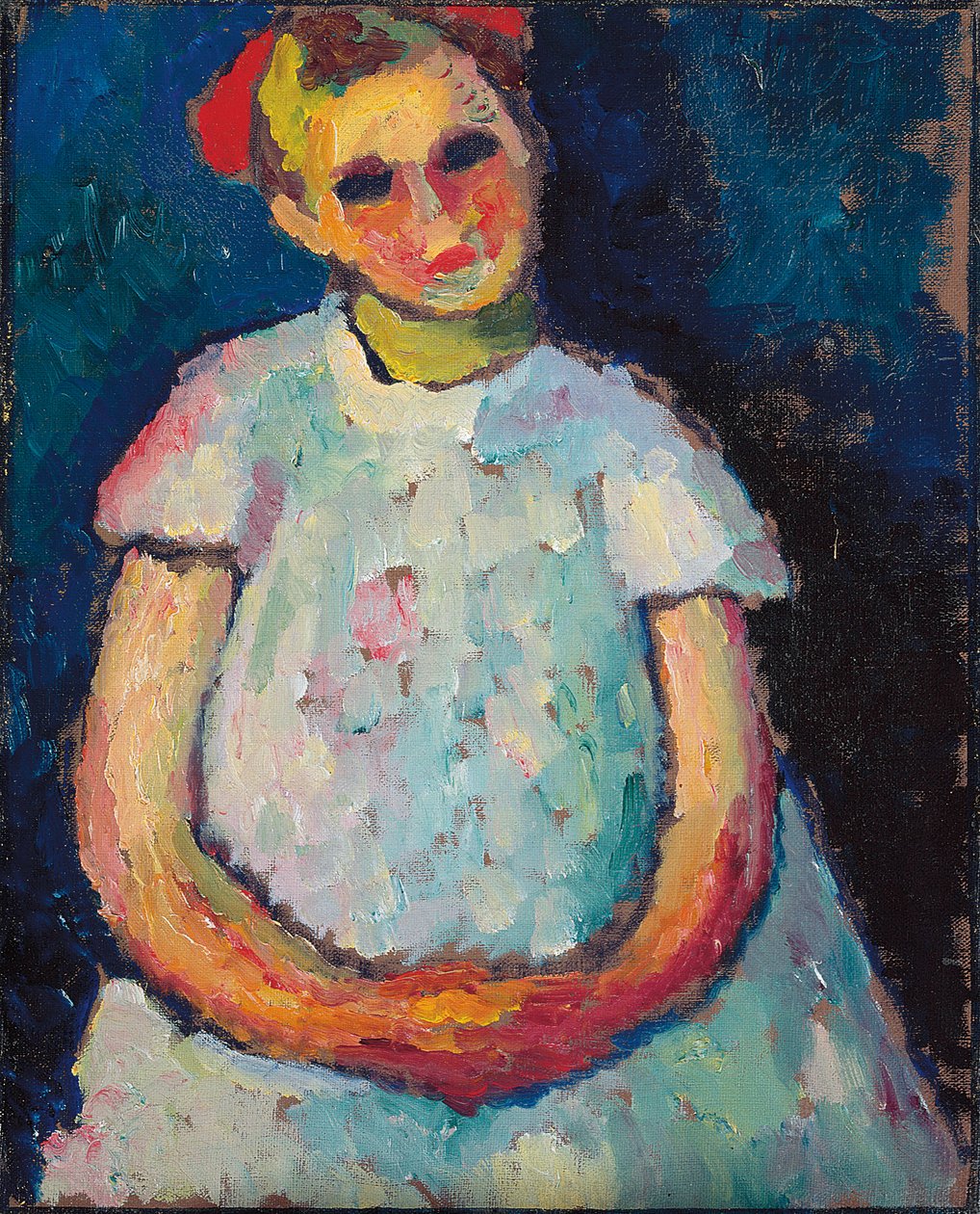 Dítě se založenýma rukama, c. 1909 od Alexej von Jawlensky