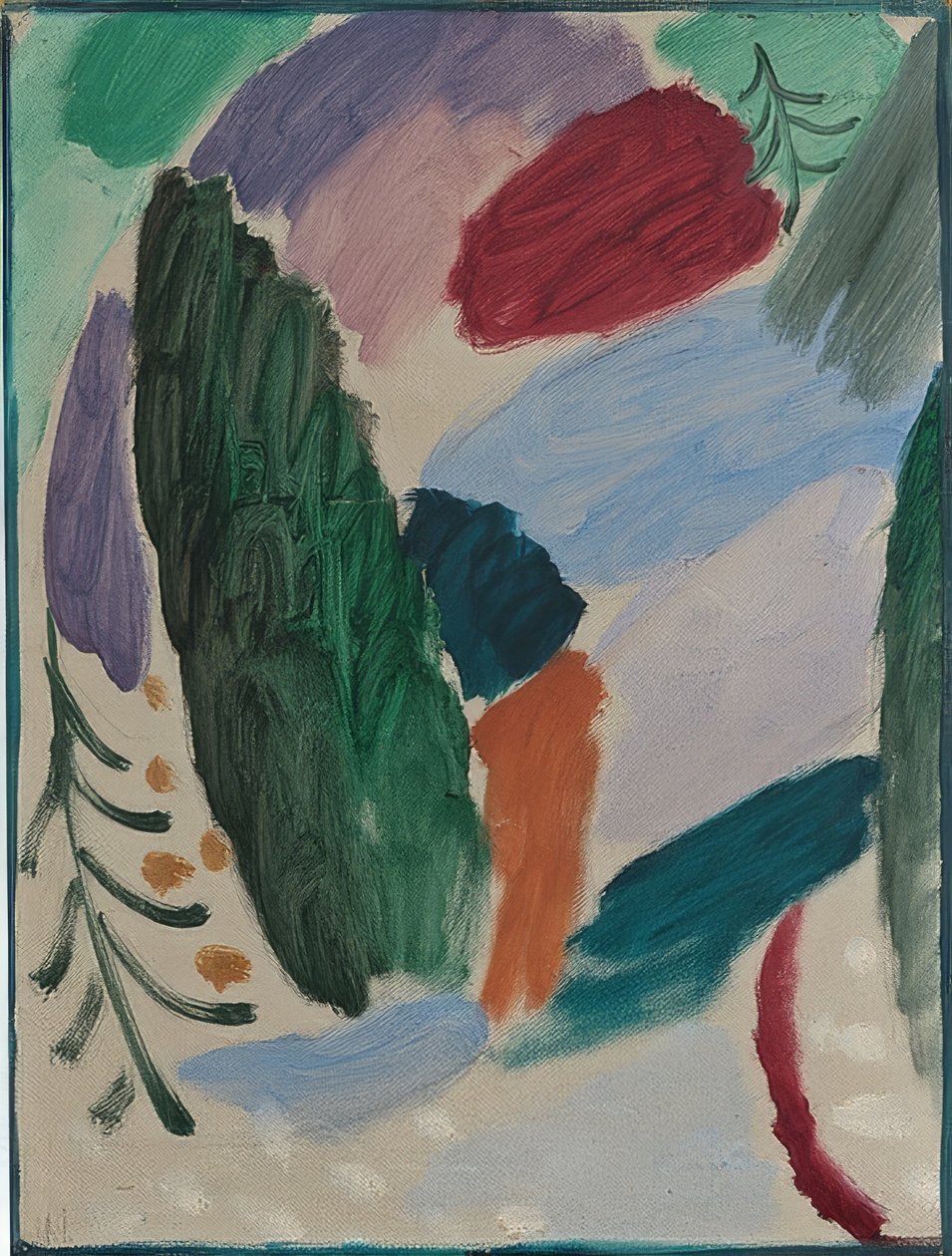 Frostiger Tag. 1915 od Alexej von Jawlensky