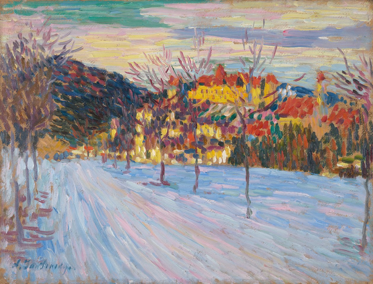 chodidla od Alexej von Jawlensky