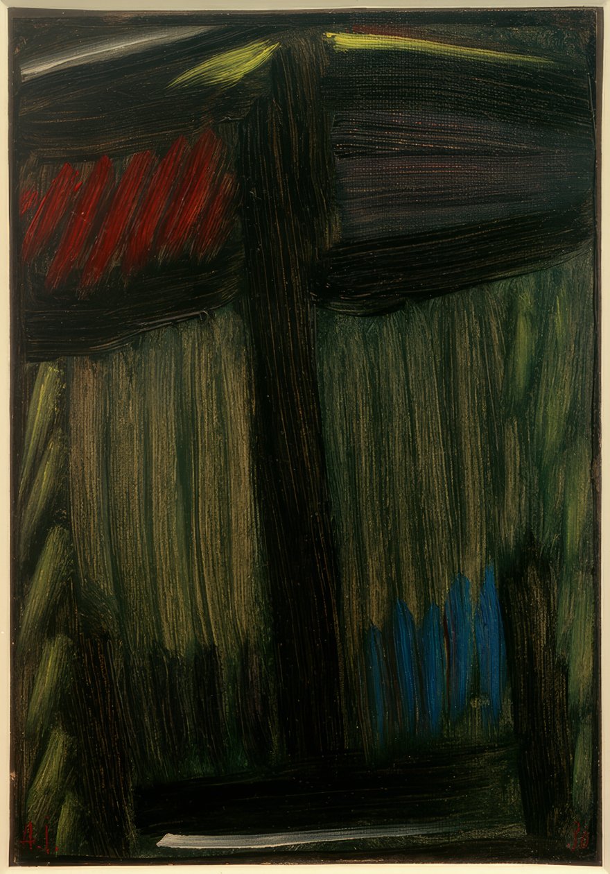 Skvělá meditace: zimní noc od Alexej von Jawlensky