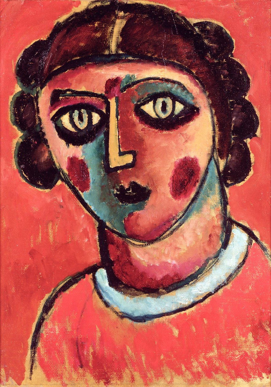 Hlava od Alexej von Jawlensky