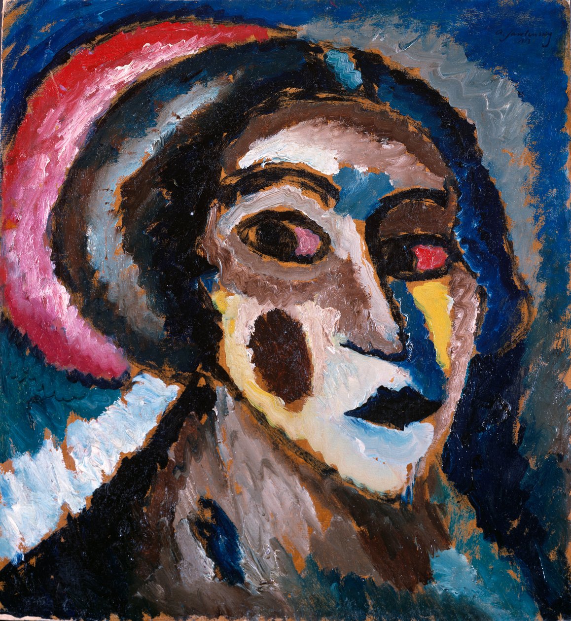 Hlava od Alexej von Jawlensky
