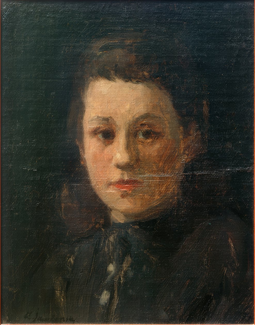 Helene, portrét mládí od Alexej von Jawlensky
