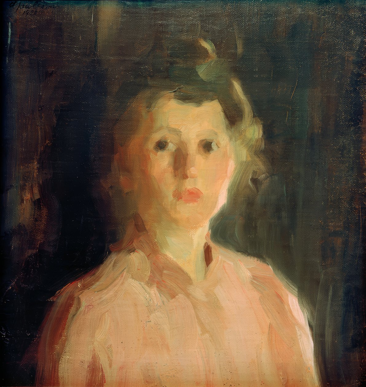 Helene ve věku patnácti let od Alexej von Jawlensky