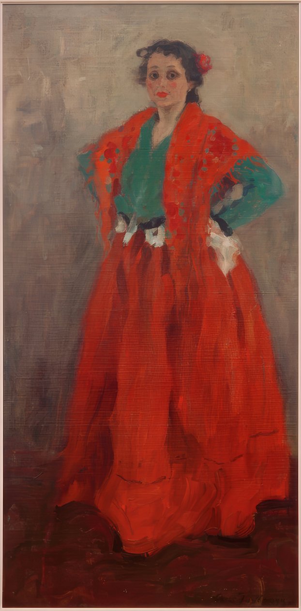 Helene ve španělském kostýmu od Alexej von Jawlensky