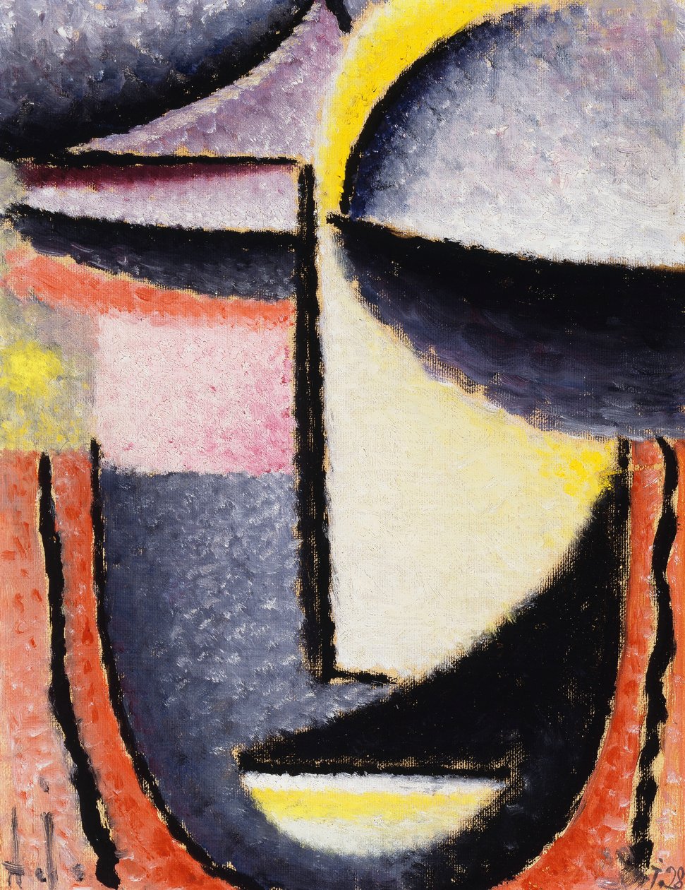 Vnitřní zrak, 1928 od Alexej von Jawlensky
