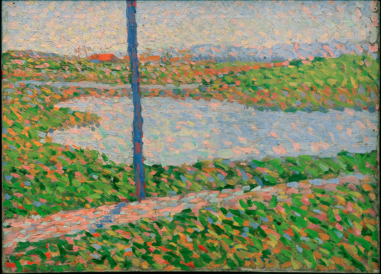 Krajina s jezerem od Alexej von Jawlensky