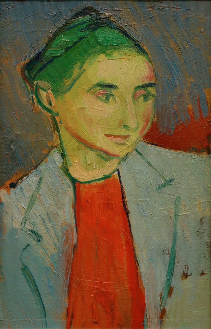Lotyšská dívka od Alexej von Jawlensky