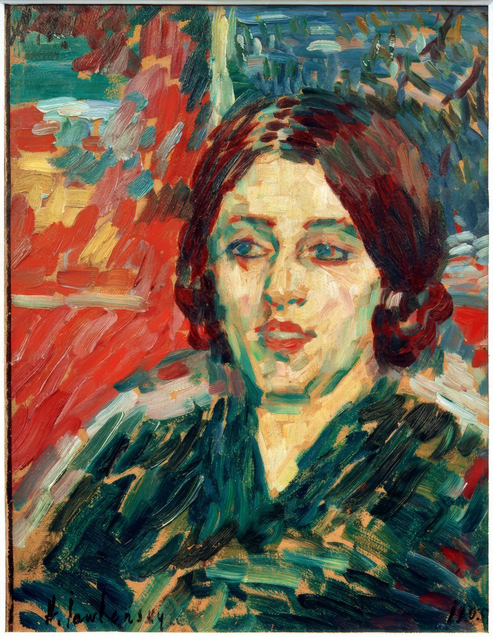 Paní Curie I od Alexej von Jawlensky