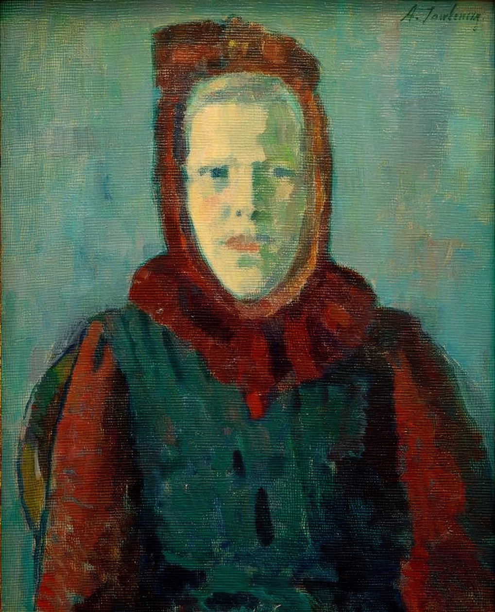 Dívka s kapucí od Alexej von Jawlensky