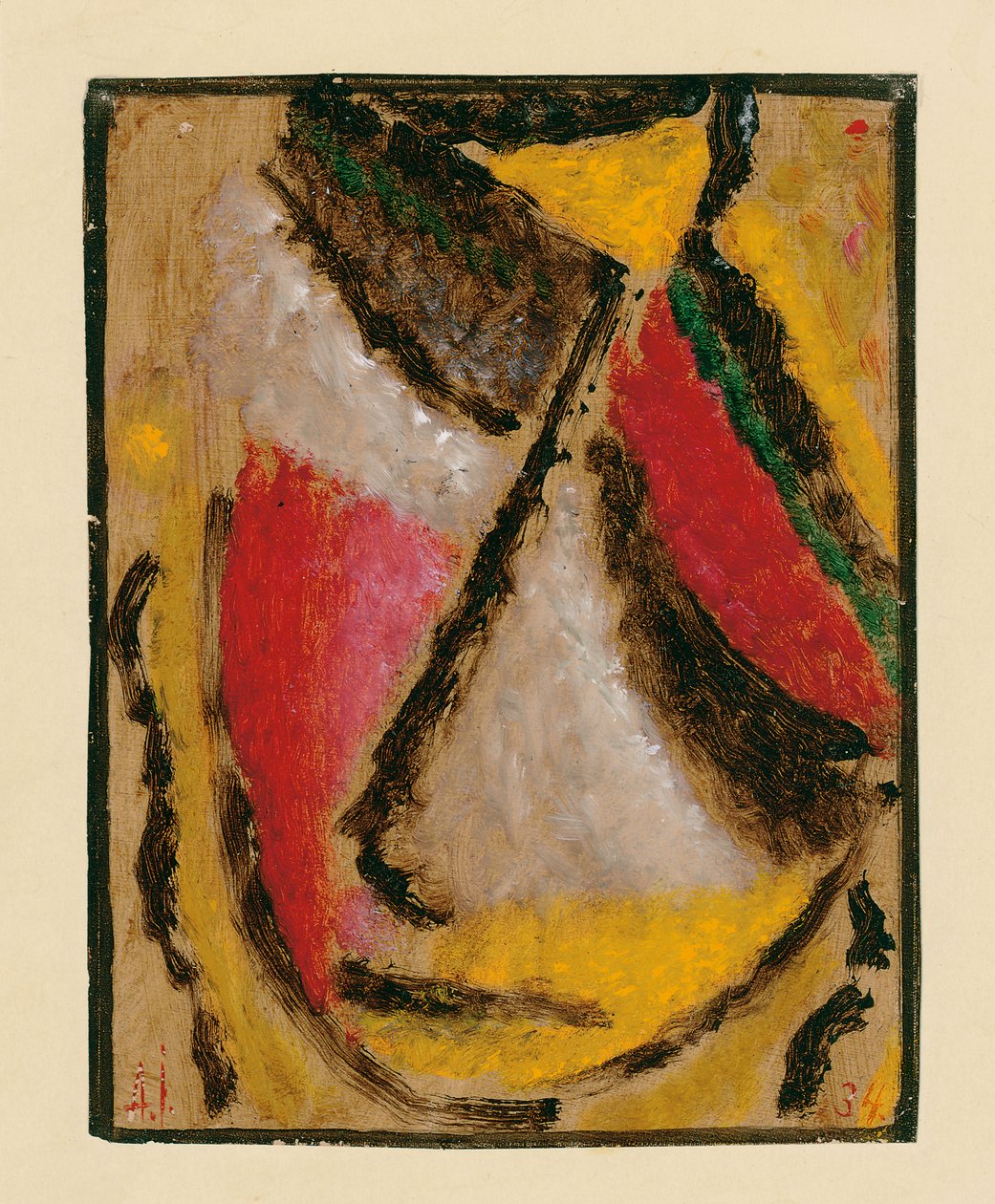 Meditace, 1934 od Alexej von Jawlensky