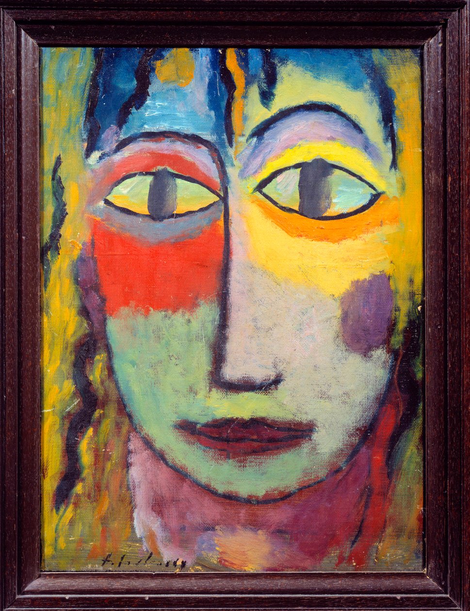 Meduse. Obraz Rusa Alexeje von Javlenského (Alexi von Jawlensky, Alexej von Javlenski) (1864-1941), 20. stol. Lyon, Musee des Beaux Arts. od Alexej von Jawlensky
