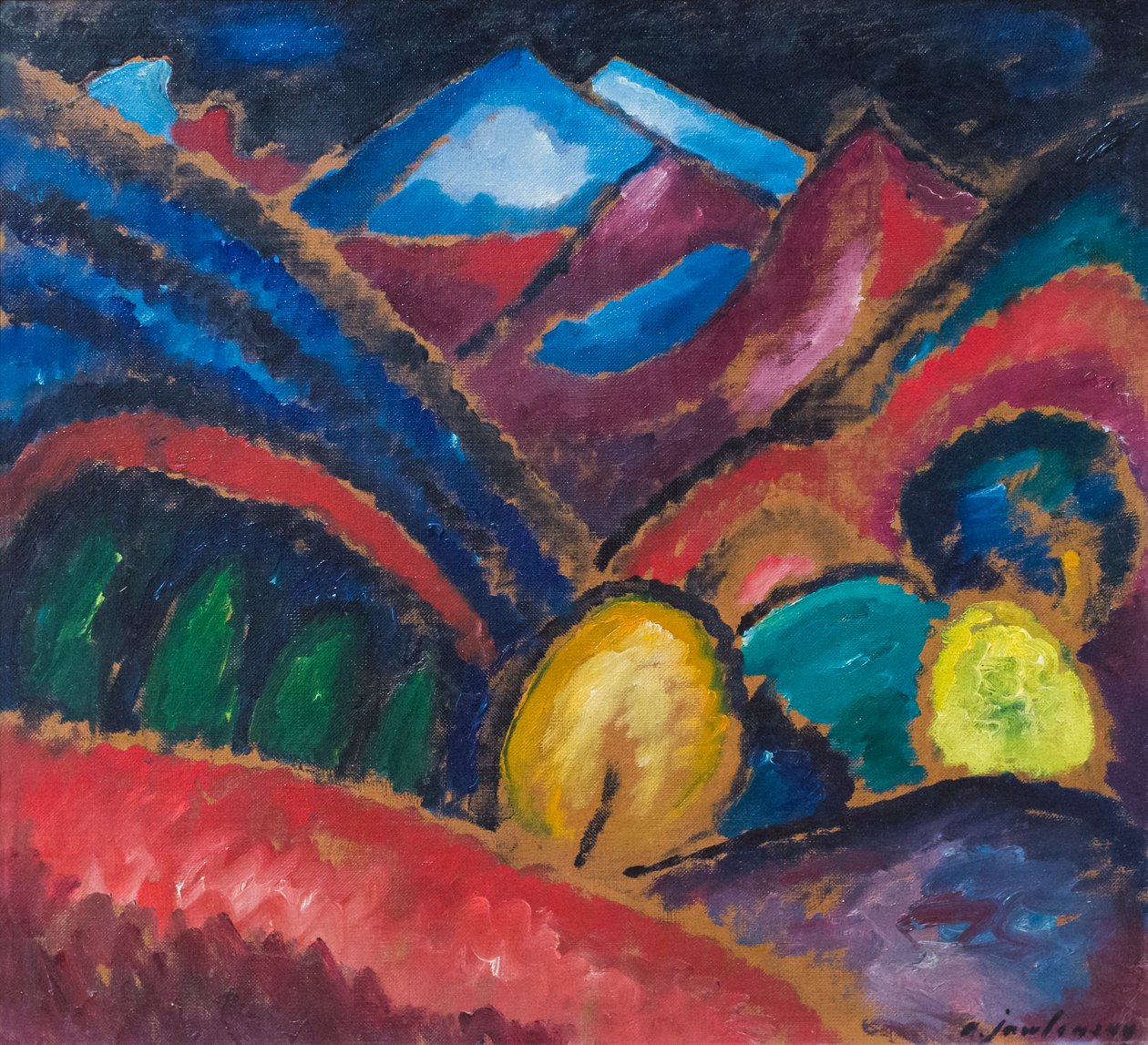 Murnau od Alexej von Jawlensky
