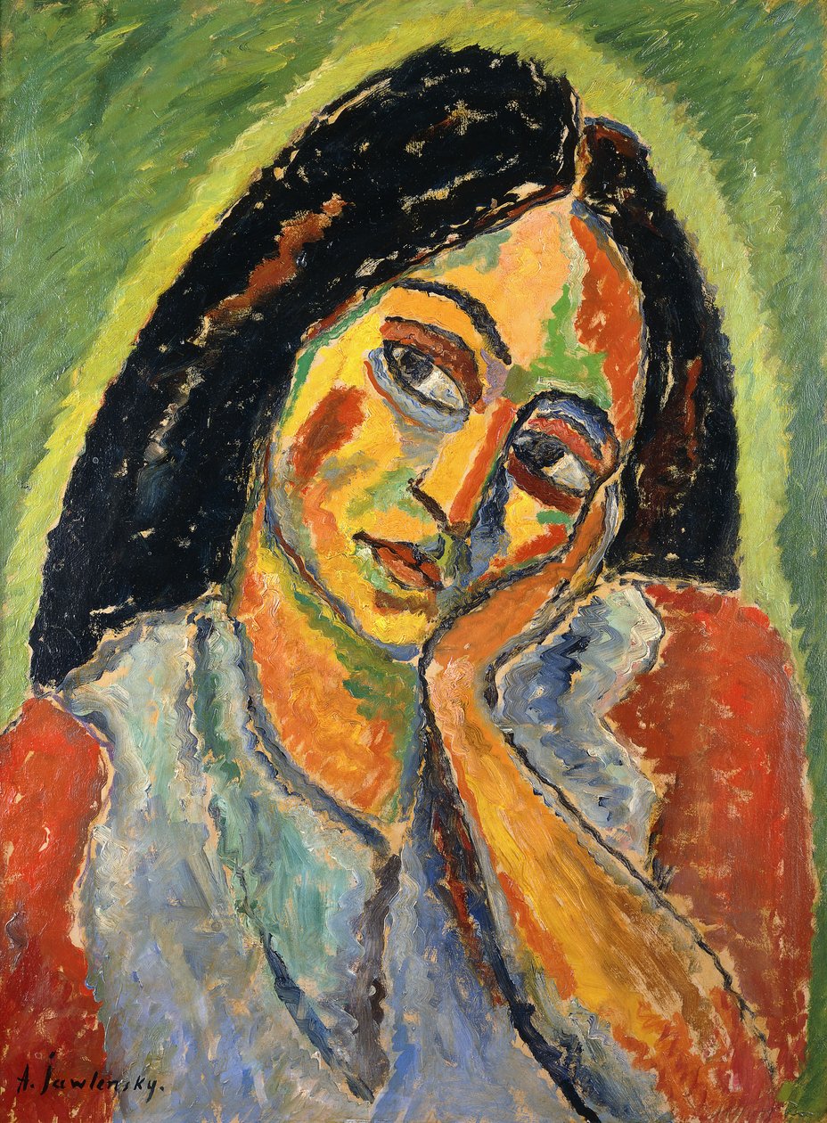 Natali, 1911-12 od Alexej von Jawlensky