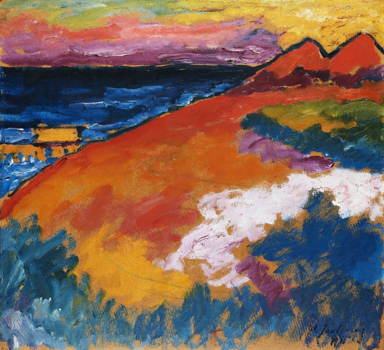 Na Ostsee; An der Ostsee, 1911 od Alexej von Jawlensky