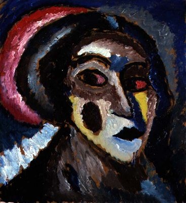 Portrét Klamm od Alexej von Jawlensky