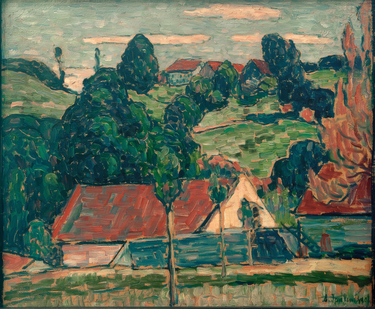 Letní den od Alexej von Jawlensky