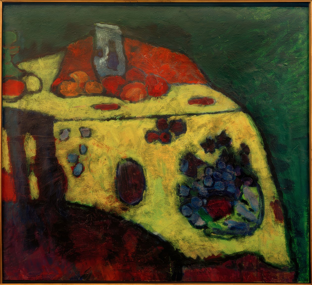 Zátiší se žlutou dekou od Alexej von Jawlensky