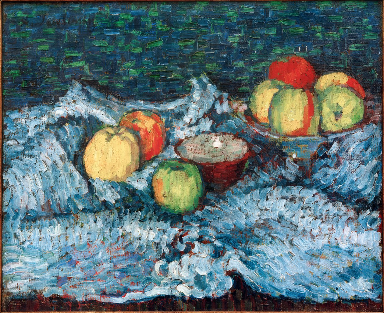 Zátiší s jablky, kolem roku 1905 od Alexej von Jawlensky