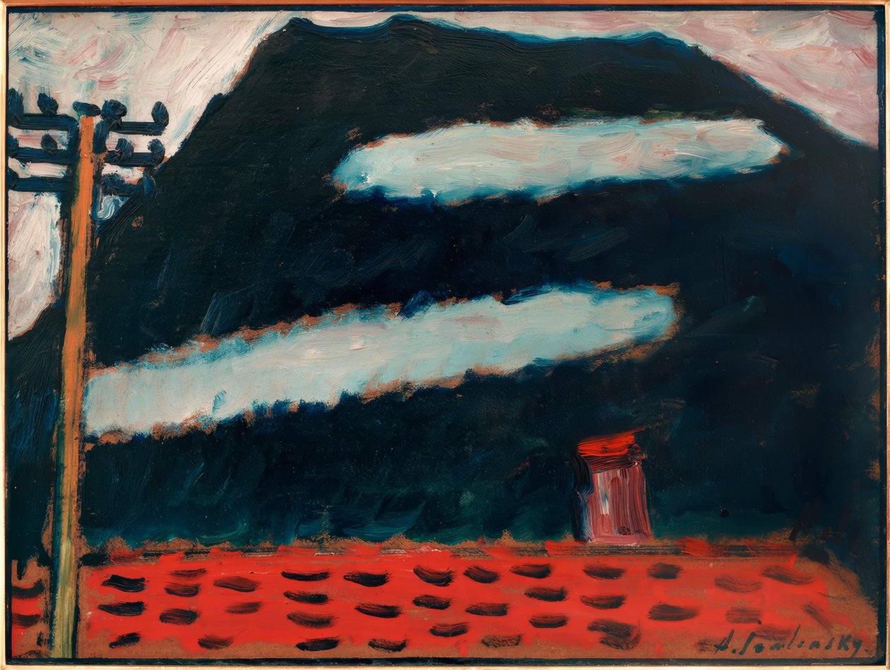 Dva bílé mraky od Alexej von Jawlensky
