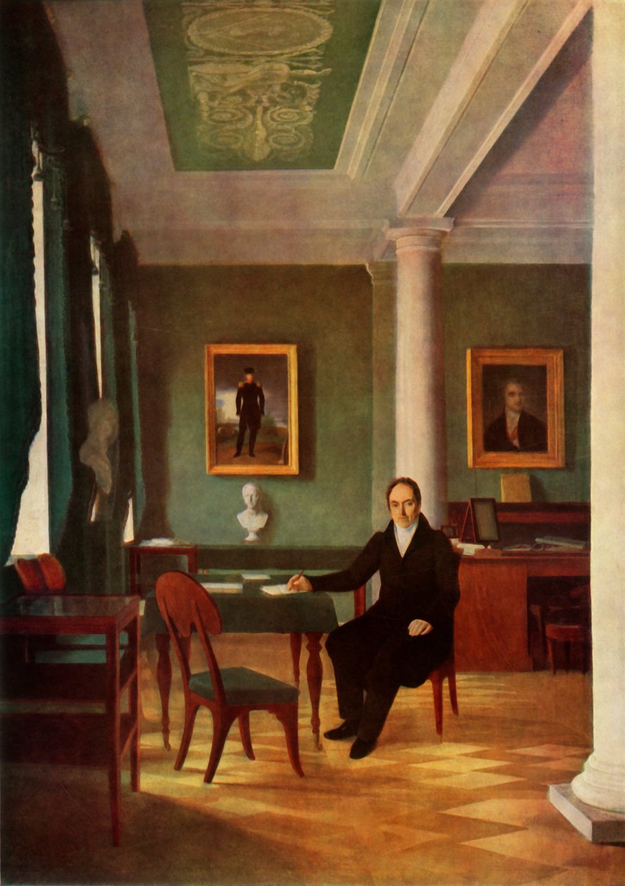 Studie prince Kochubeyse, 1831-1834, 1965. od Alexey Venetsianov