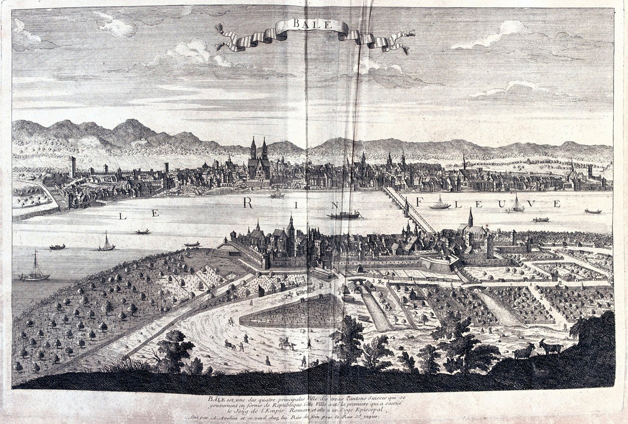 Bale, Švýcarsko, A.H. Jaillot v 