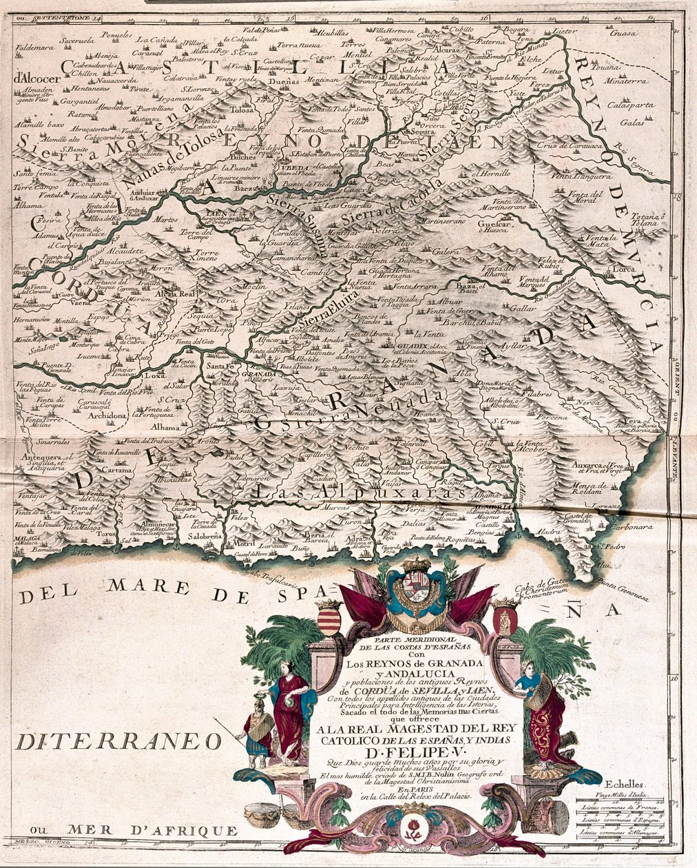 Granada a Andalusie, Španělsko - od A od Alexis Hubert Jaillot